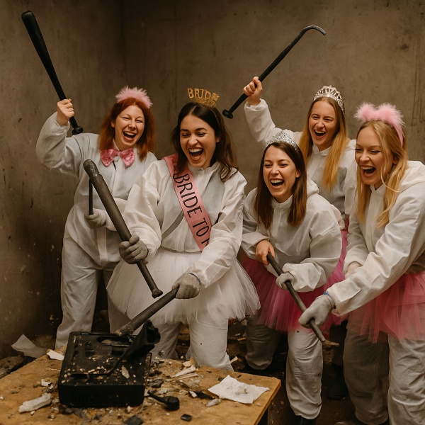 Privatisez notre salle pour un EVJF original entre rage room, bar chic et ambiance totalement personnalisable à Draguignan